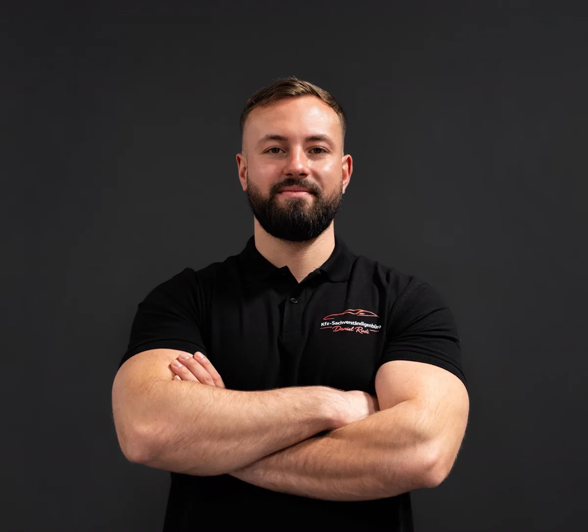 Portrait von Kfz-Sachverständigem Daniel Rudi